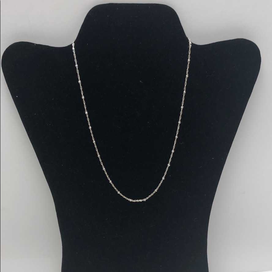 Gianni Bernini 925 Silver Necklace New 18 63$